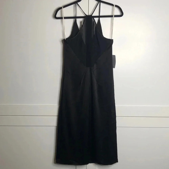 HALSTON Evening Collection Black Dress - Picture 1 of 8